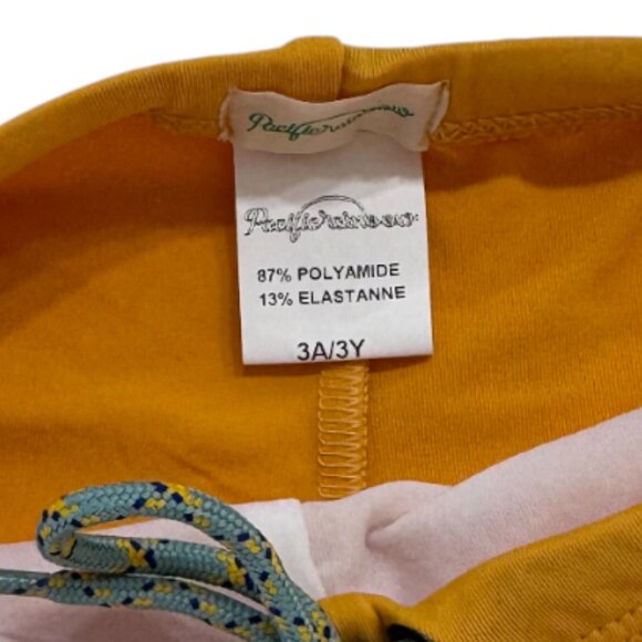 PACIFIC RAINBOW - SWIM SHORT - YELLOW - 3Y - NEW NO TAG - Picture 4 of 4
